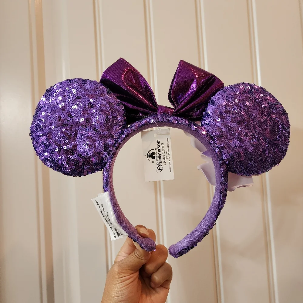 Disney Purple plumeria ears